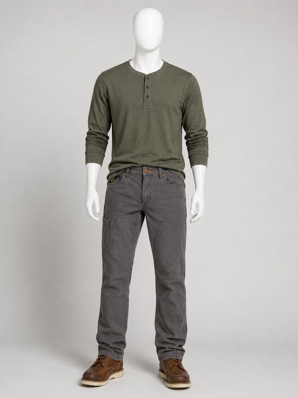 Ariat Rebar M7 Slim Straight Work Pants Gray 38x30 Stretch Utility Durable